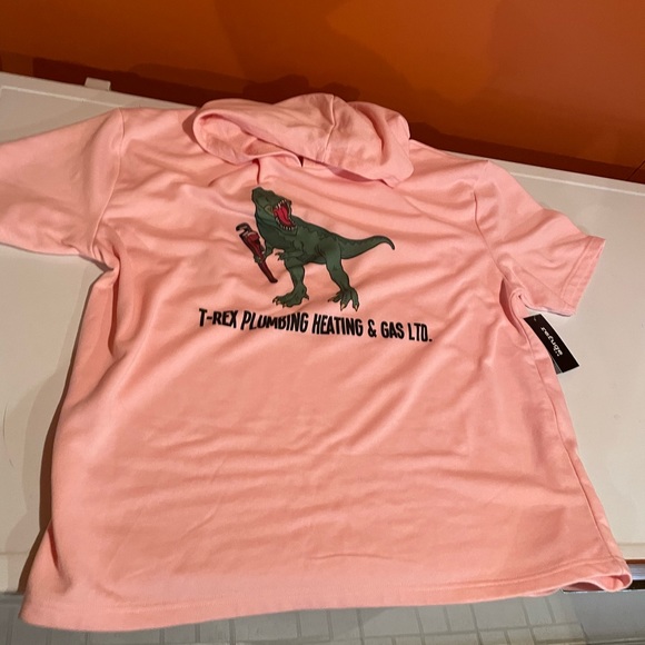 🥊🦖T-Rex Plumbing Heating & Gas Ltd. Boxing Trainher Gym US XL Short Sleeve🦖🥊 - Picture 3 of 15